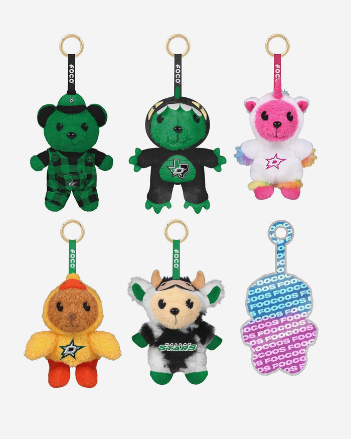 Dallas Stars FOOCOOS Plush Bag Charm Keychain Blind Box Series 1 FOCO - FOCO.com