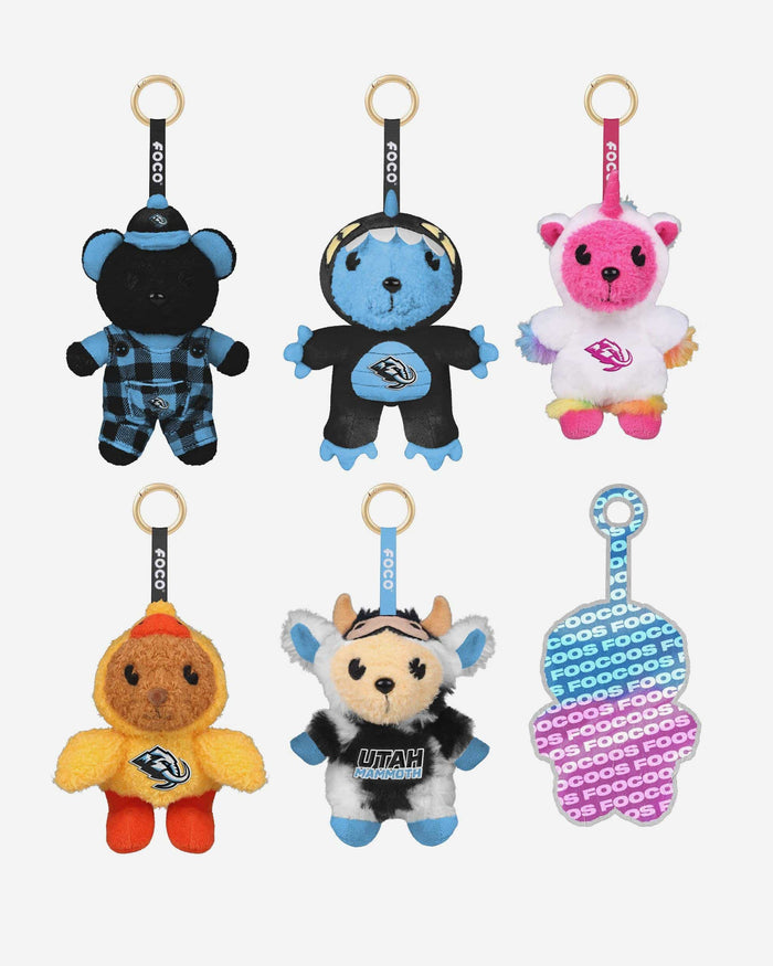 Utah Mammoth FOOCOOS Plush Bag Charm Keychain Blind Box Series 1 FOCO - FOCO.com