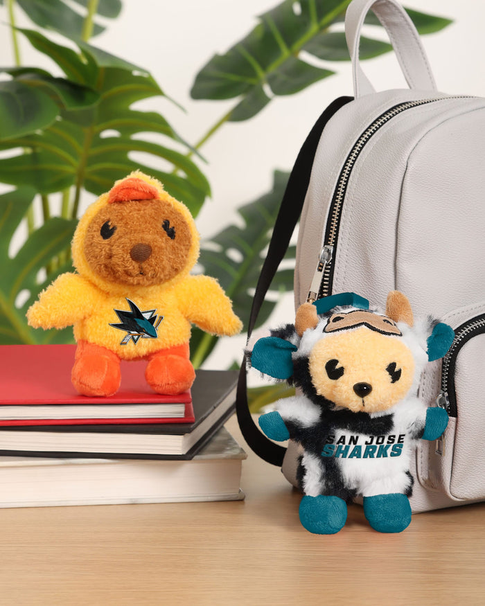 San Jose Sharks FOOCOOS Plush Bag Charm Keychain Blind Box Series 1 FOCO - FOCO.com