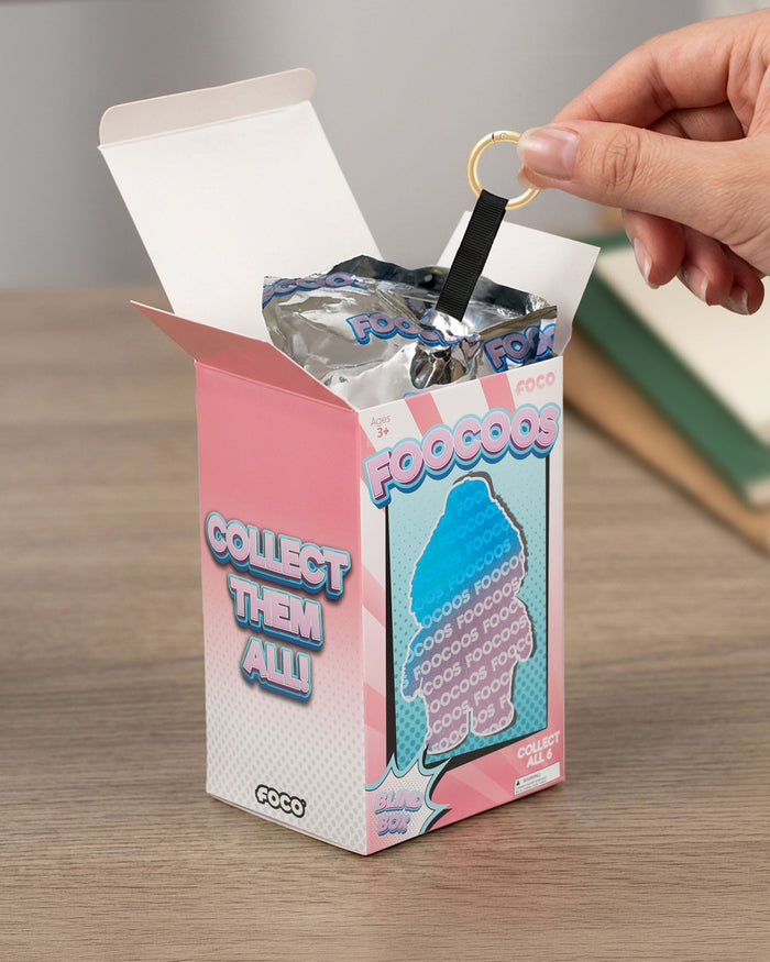 San Jose Sharks FOOCOOS Plush Bag Charm Keychain Blind Box Series 1 FOCO - FOCO.com