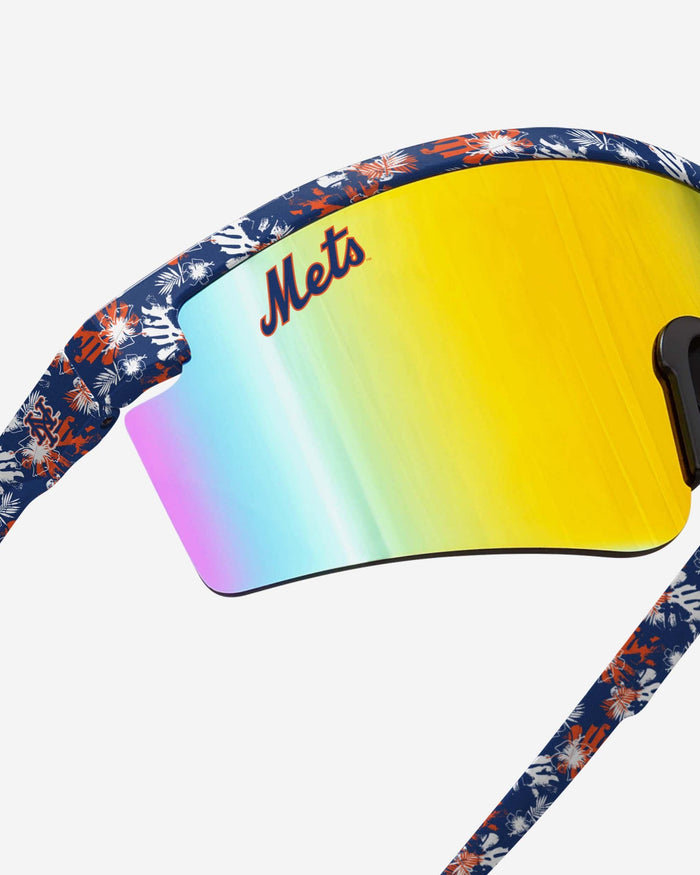 New York Mets Floral Large Frame Sunglasses FOCO - FOCO.com