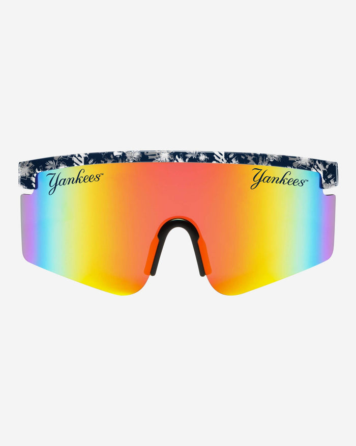 New York Yankees Floral Large Frame Sunglasses FOCO - FOCO.com