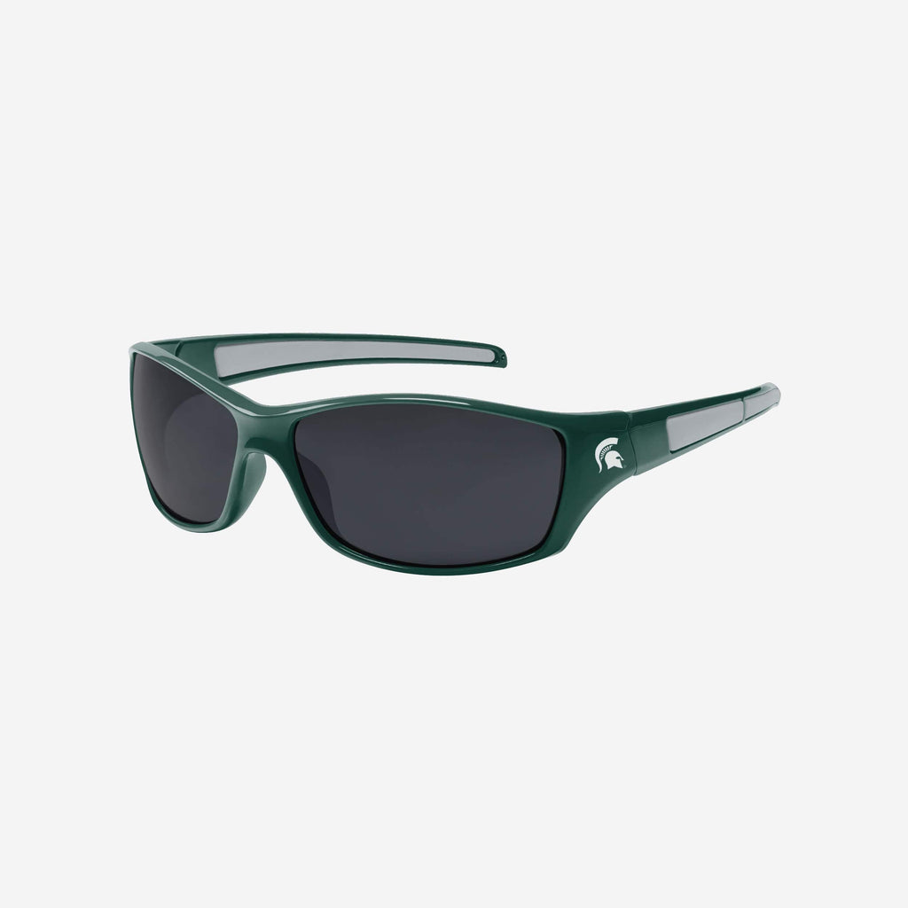 Michigan State Spartans Athletic Wrap Sunglasses FOCO - FOCO.com