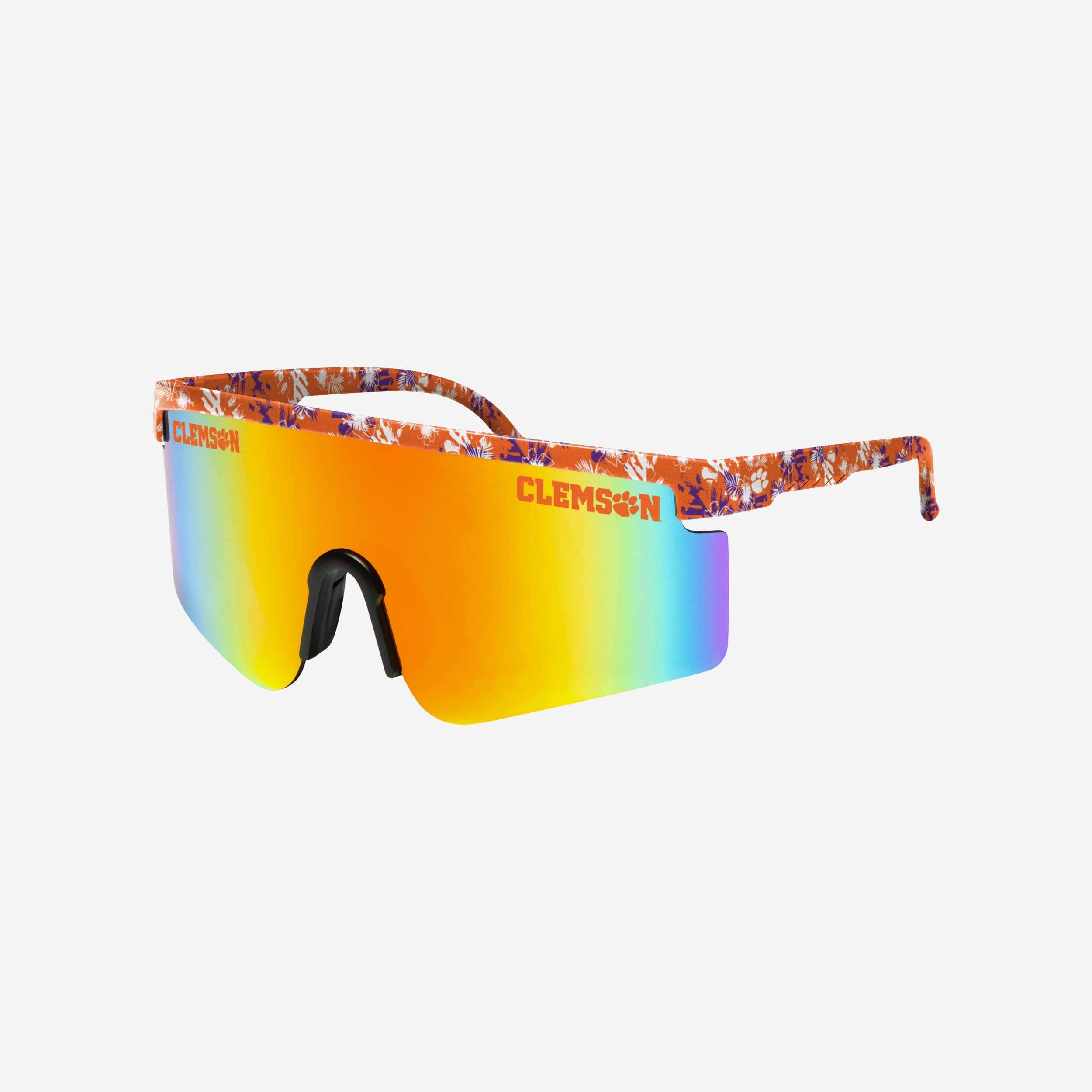 Clemson Tigers Floral Large Frame Sunglasses FOCO