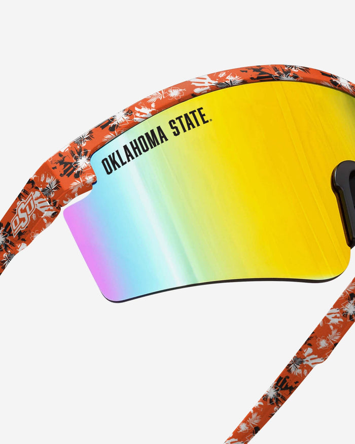 Oklahoma State Cowboys Floral Large Frame Sunglasses FOCO - FOCO.com