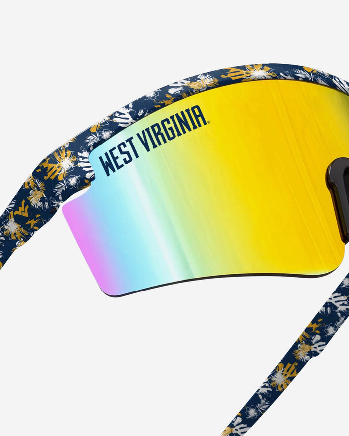 West Virginia Mountaineers Floral Large Frame Sunglasses FOCO - FOCO.com