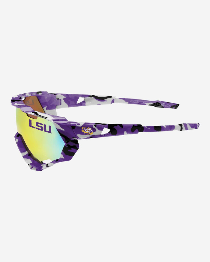 LSU Tigers Gametime Camo Sunglasses FOCO - FOCO.com