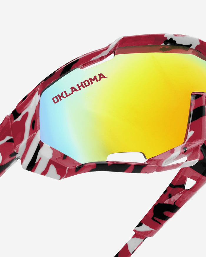 Oklahoma Sooners Gametime Camo Sunglasses FOCO