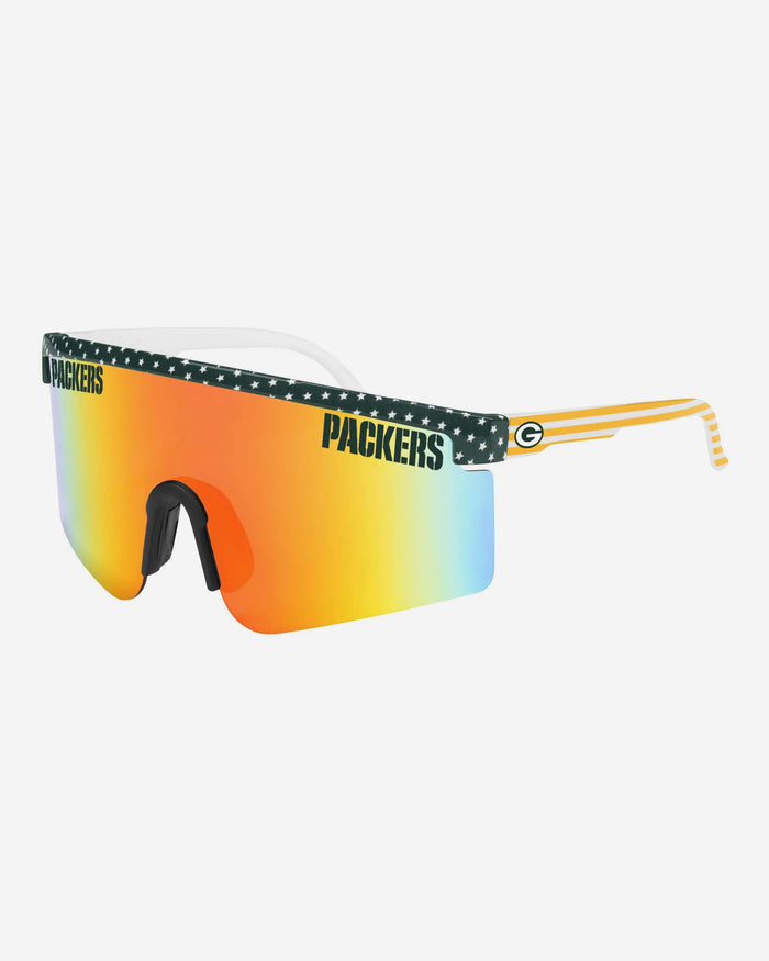 Green Bay Packers Americana Large Frame Sunglasses FOCO - FOCO.com