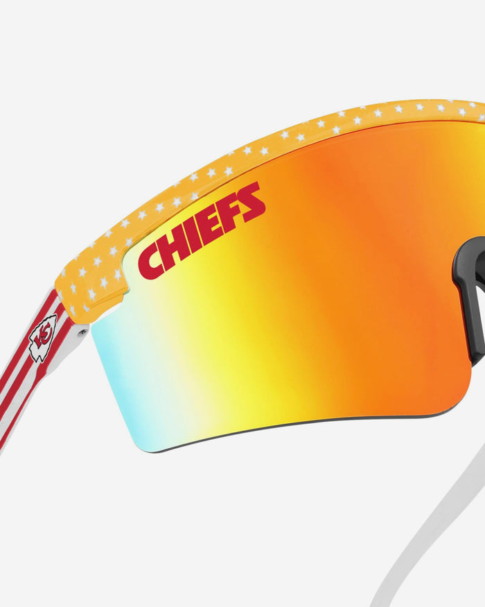 Kansas City Chiefs Americana Large Frame Sunglasses FOCO - FOCO.com