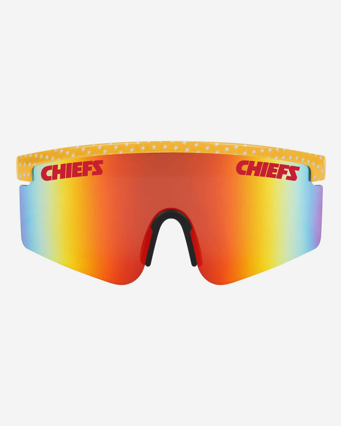 Kansas City Chiefs Americana Large Frame Sunglasses FOCO - FOCO.com