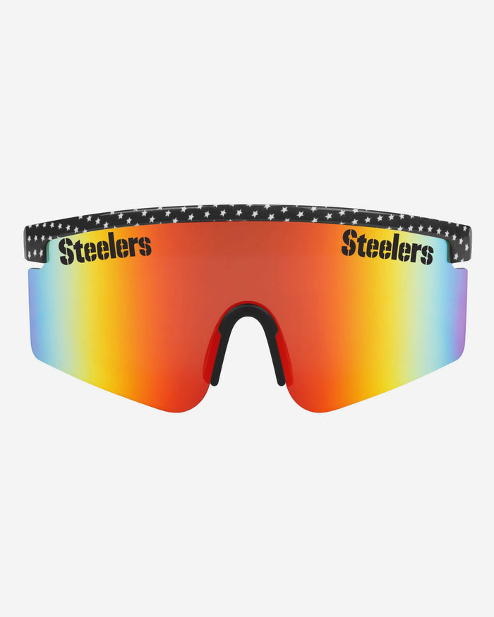 Pittsburgh Steelers Americana Large Frame Sunglasses FOCO - FOCO.com