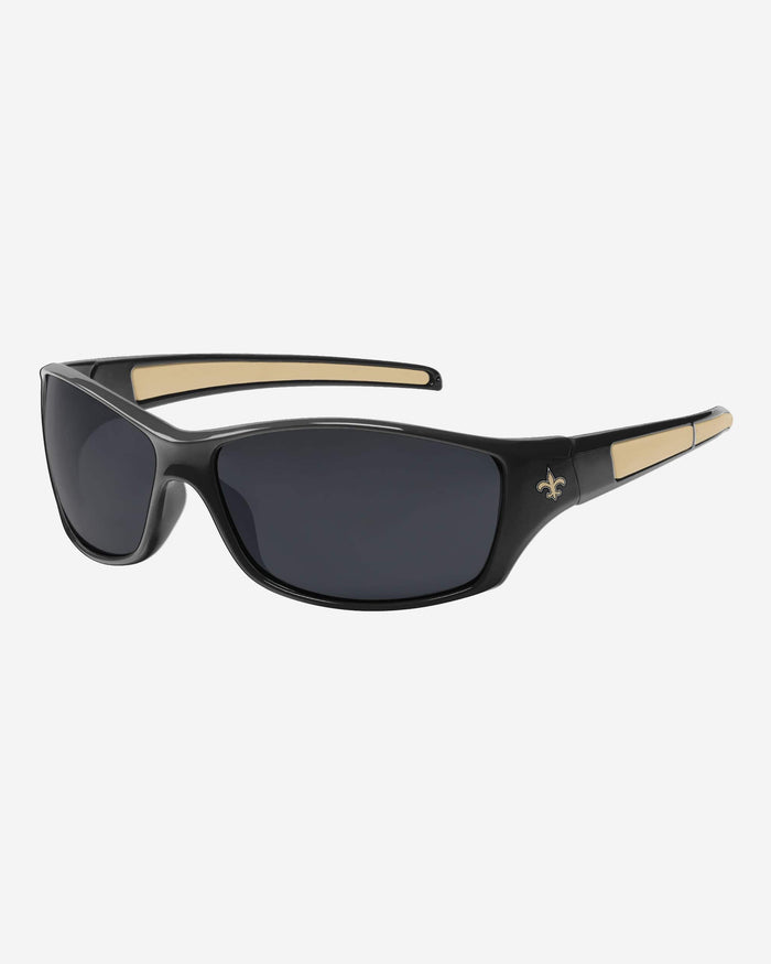 New Orleans Saints Athletic Wrap Sunglasses FOCO - FOCO.com