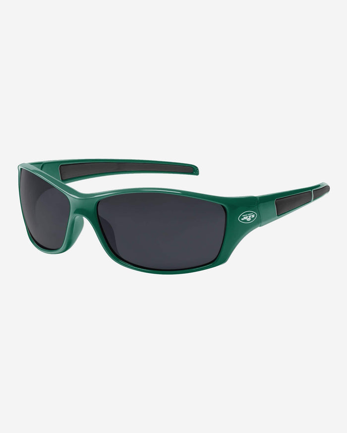 New York Jets Athletic Wrap Sunglasses FOCO - FOCO.com