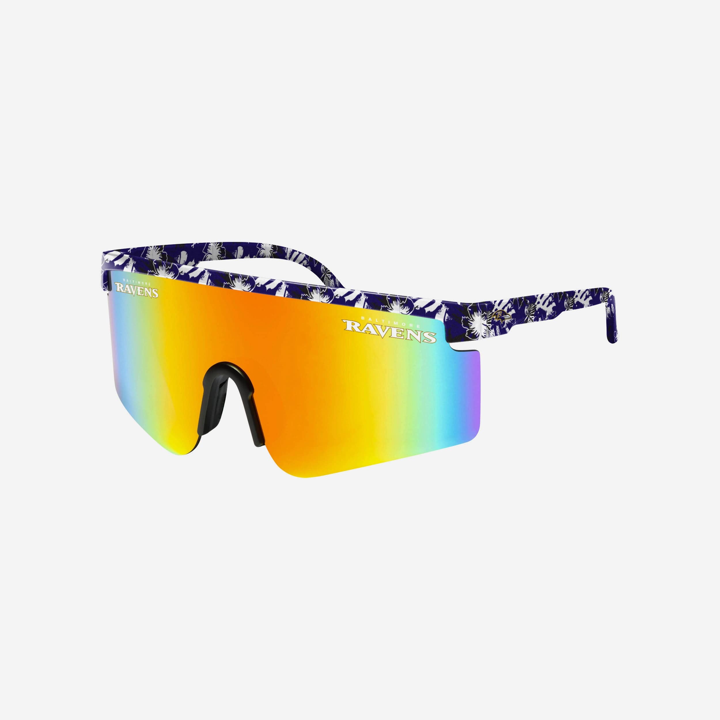 Baltimore Ravens Floral Large Frame Sunglasses FOCO