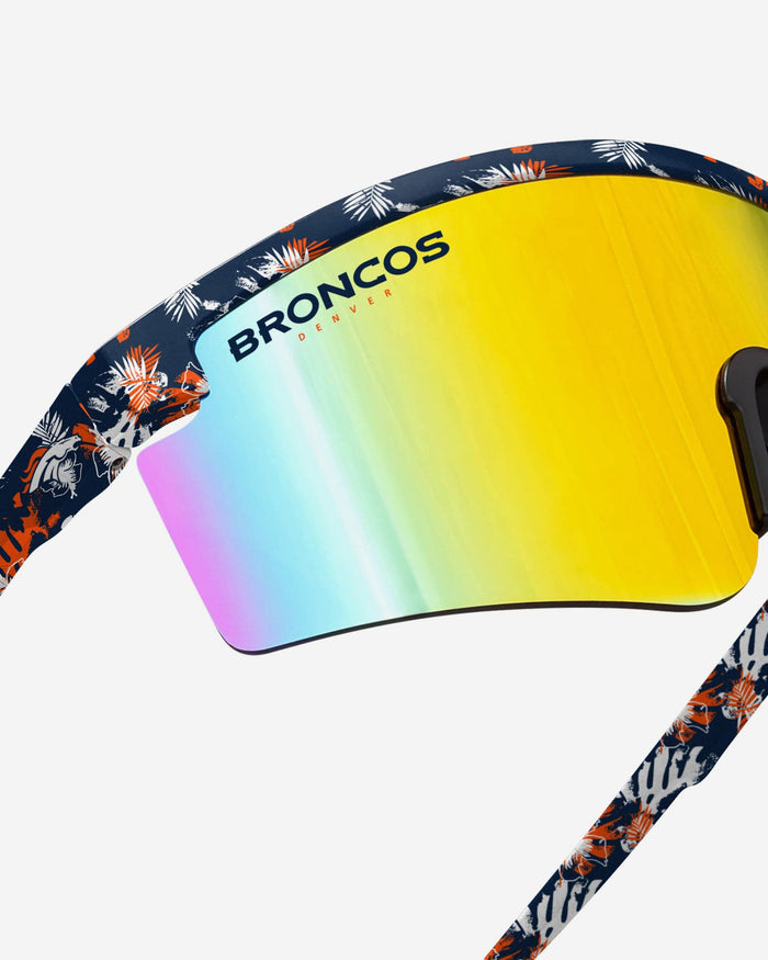 Denver Broncos Floral Large Frame Sunglasses FOCO - FOCO.com