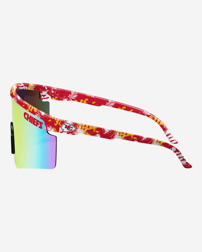 Kansas City Chiefs Floral Large Frame Sunglasses FOCO - FOCO.com