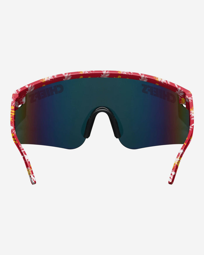 Kansas City Chiefs Floral Large Frame Sunglasses FOCO - FOCO.com
