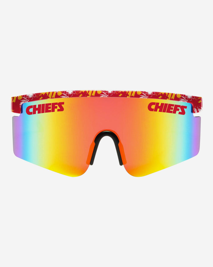 Kansas City Chiefs Floral Large Frame Sunglasses FOCO - FOCO.com