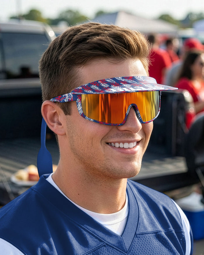 Buffalo Bills Floral Visor Sunglasses FOCO - FOCO.com
