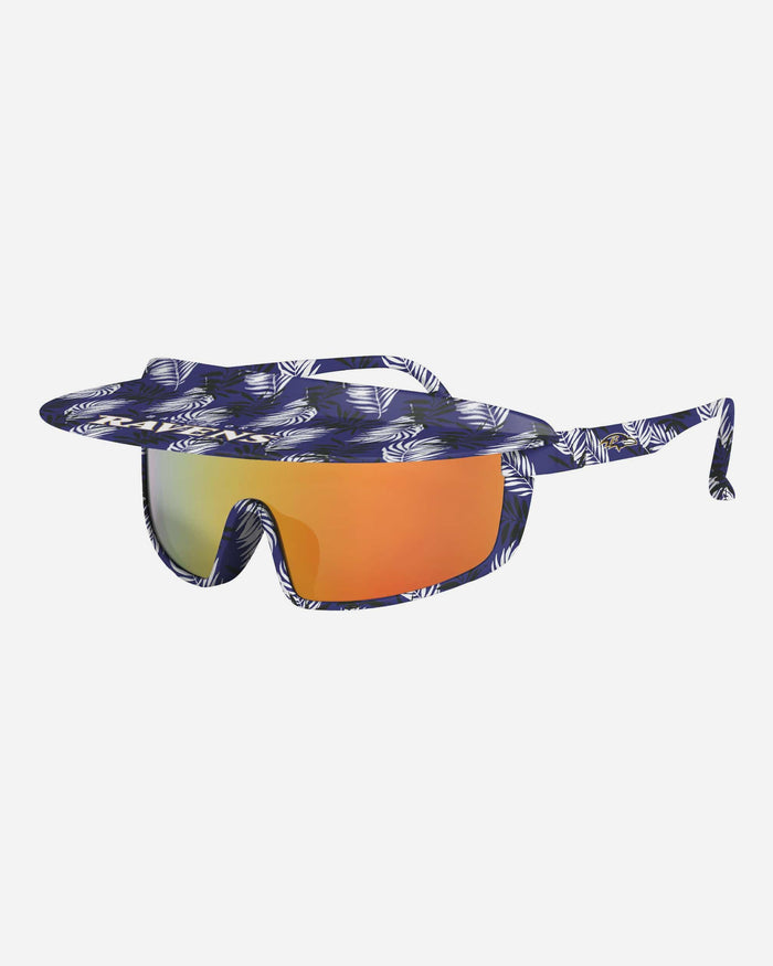 Baltimore Ravens Floral Visor Sunglasses FOCO - FOCO.com