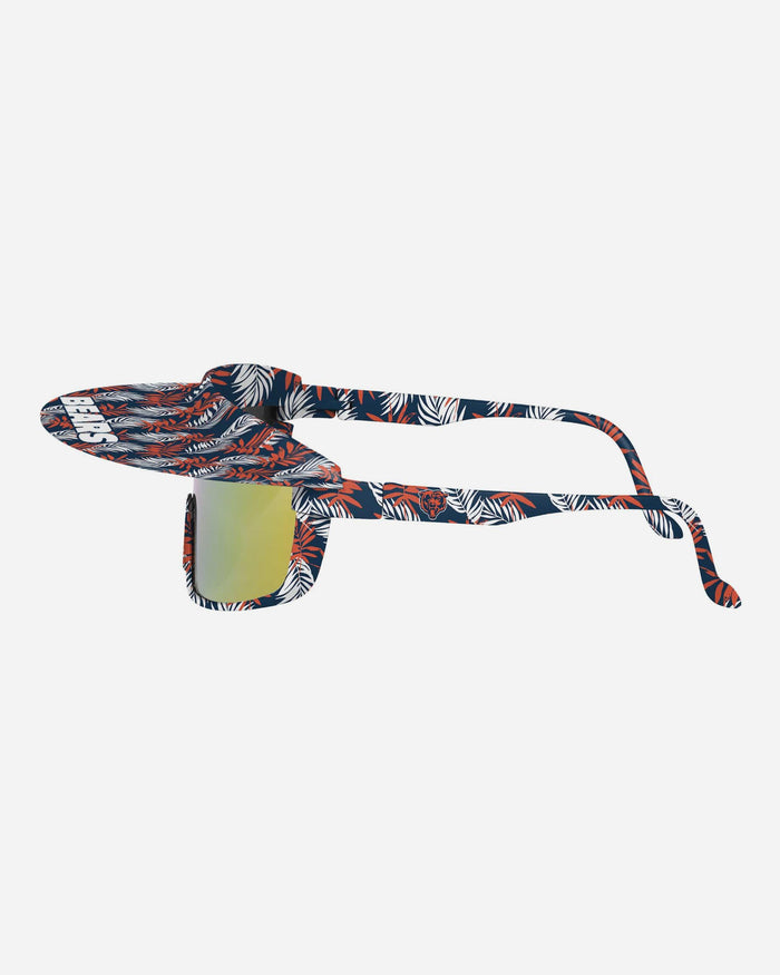 Chicago Bears Floral Visor Sunglasses FOCO - FOCO.com