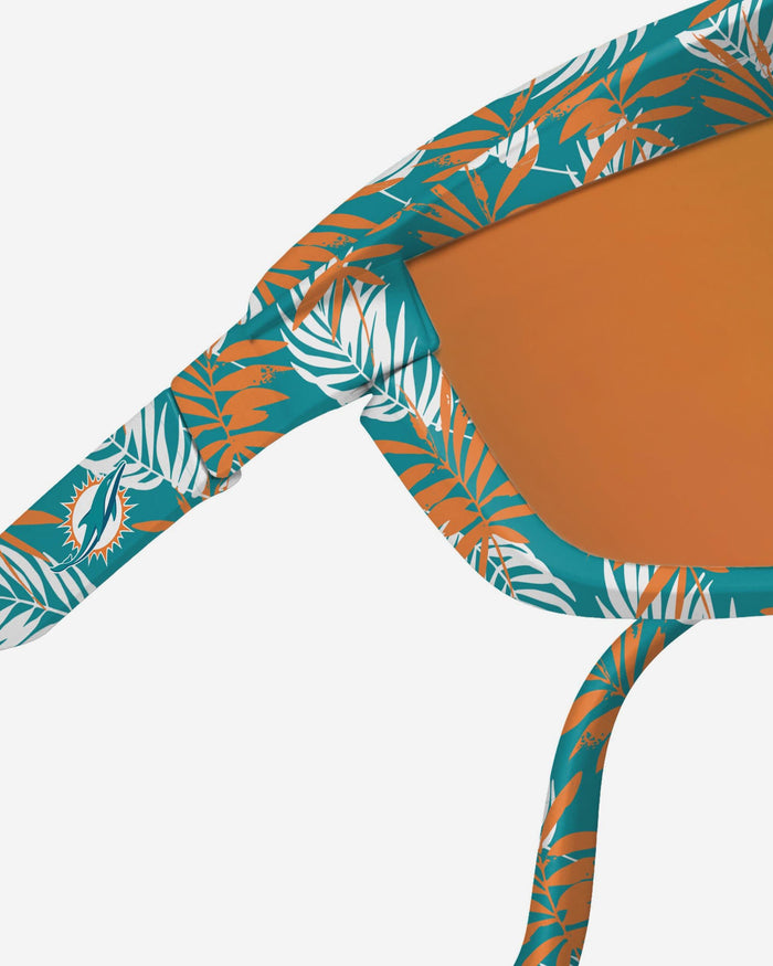 Miami Dolphins Floral Visor Sunglasses FOCO - FOCO.com