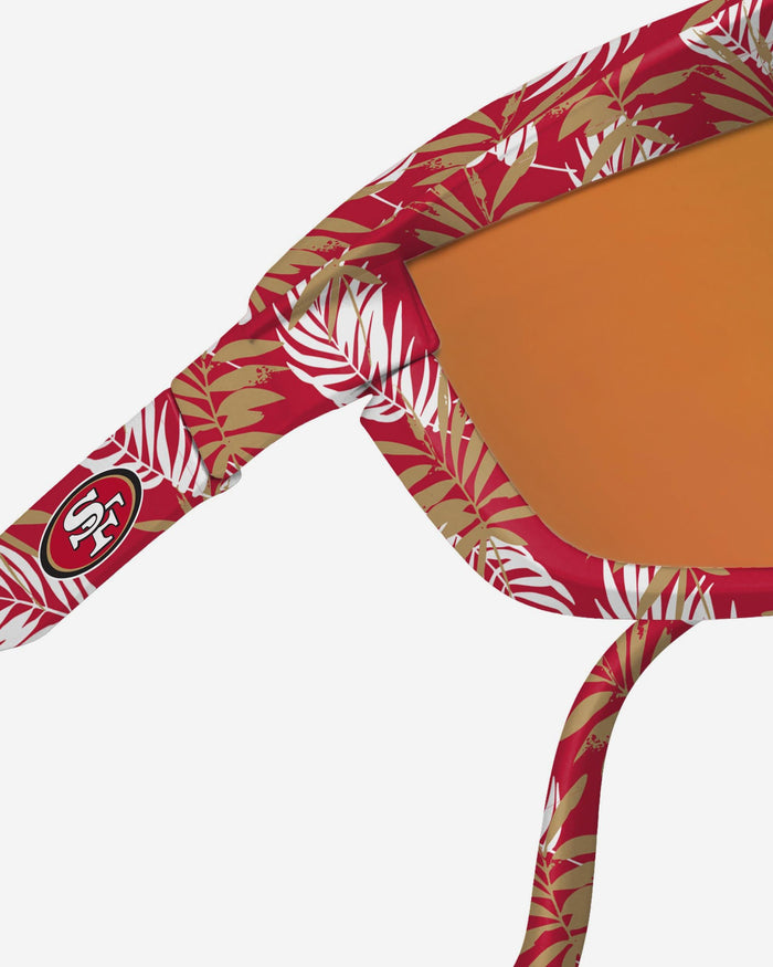 San Francisco 49ers Floral Visor Sunglasses FOCO - FOCO.com