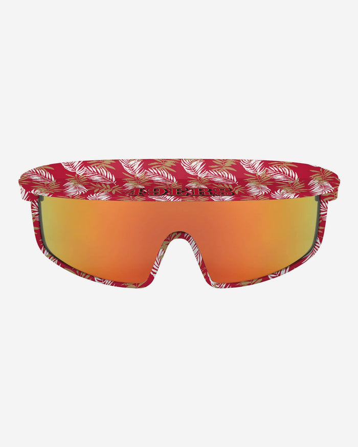 San Francisco 49ers Floral Visor Sunglasses FOCO - FOCO.com