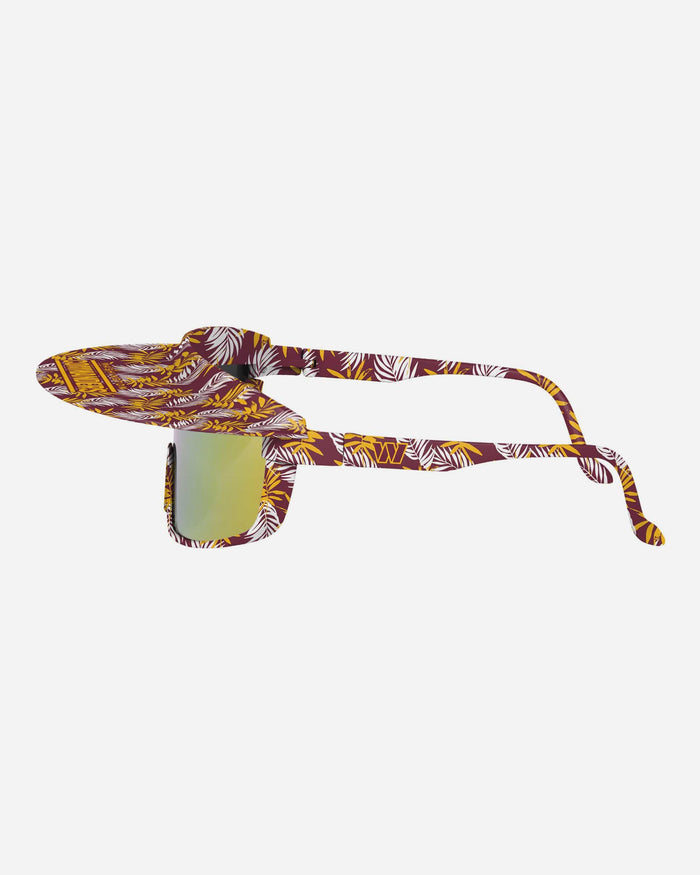 Washington Commanders Floral Visor Sunglasses FOCO - FOCO.com