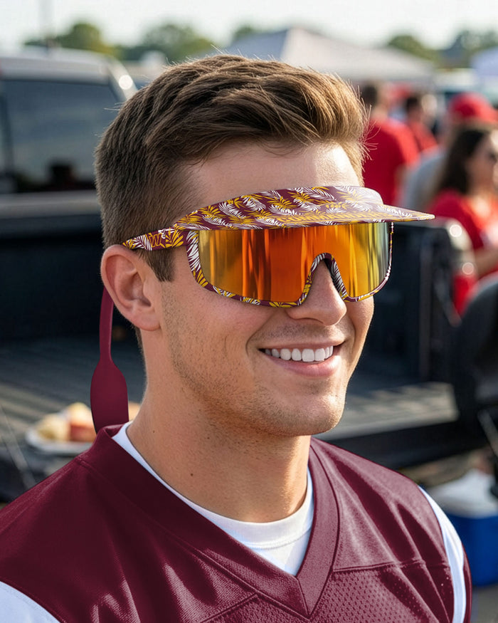 Washington Commanders Floral Visor Sunglasses FOCO - FOCO.com