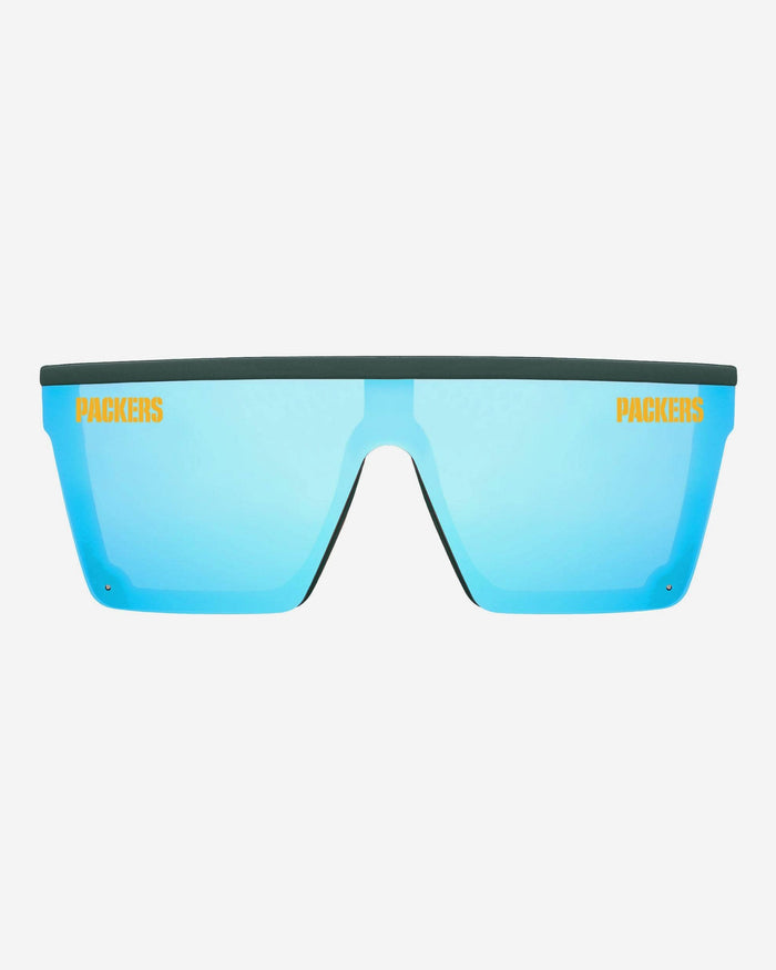 Green Bay Packers Square Flat Top Sunglasses FOCO - FOCO.com