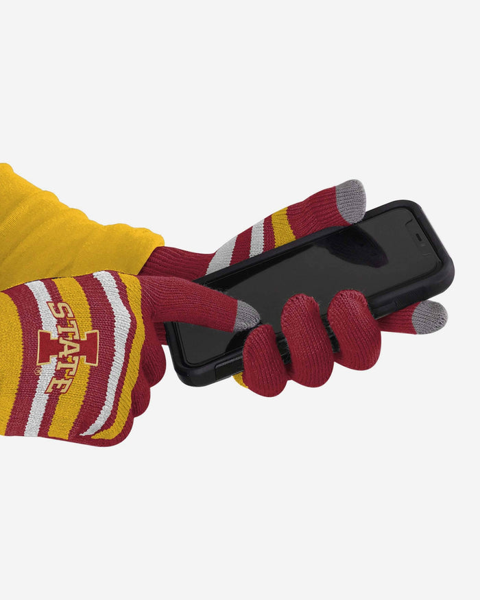 Iowa State Cyclones Stretch Gloves FOCO - FOCO.com