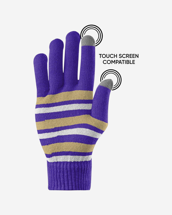 Washington Huskies Stretch Gloves FOCO - FOCO.com