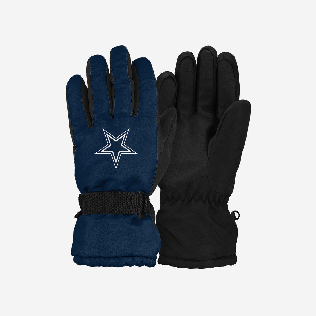 Dallas Cowboys Big Logo Insulated Gloves FOCO S/M - FOCO.com