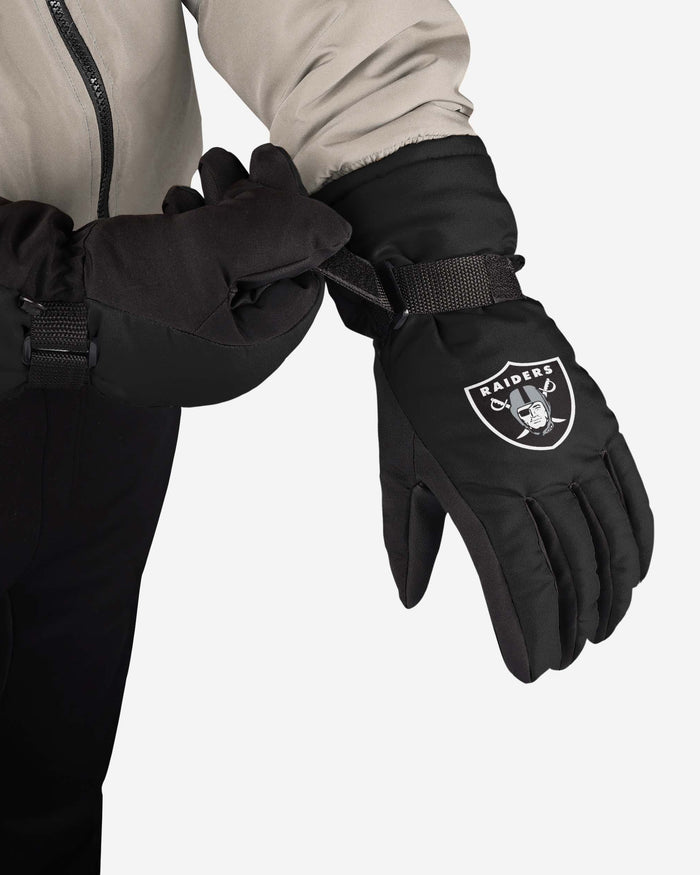 Las Vegas Raiders NFL Big Logo Insulated Gloves