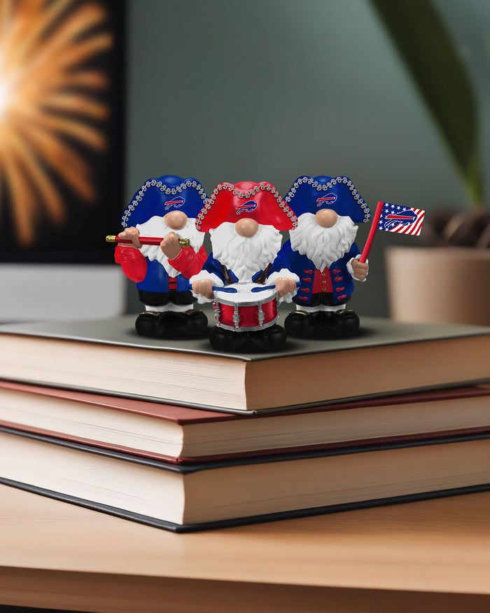 Buffalo Bills 3 Pack Americana Mini Gnome Set FOCO - FOCO.com