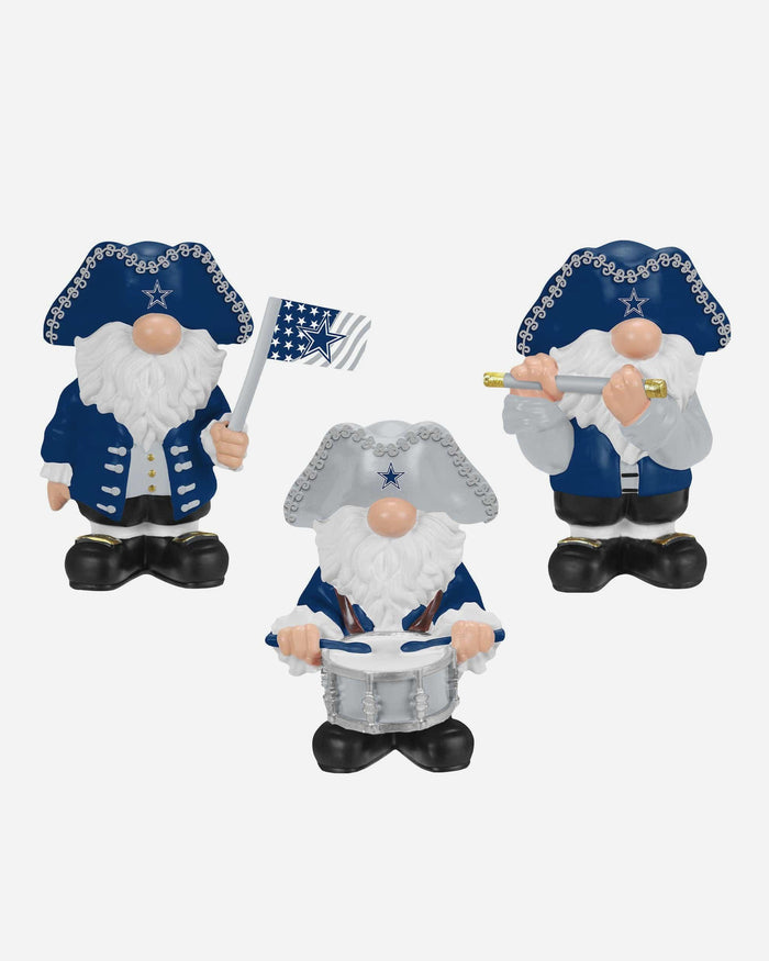 Dallas Cowboys 3 Pack Americana Mini Gnome Set FOCO - FOCO.com