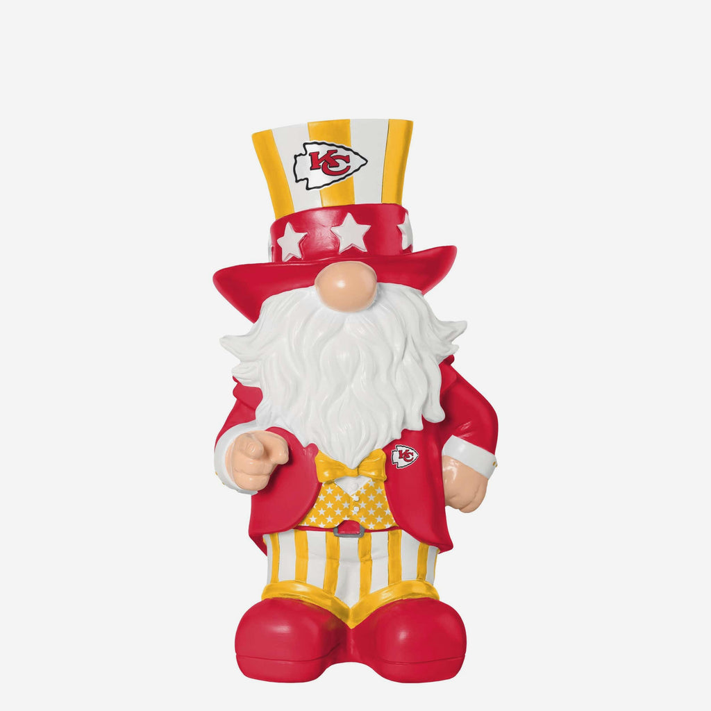 Kansas City Chiefs Americana Gnome FOCO - FOCO.com