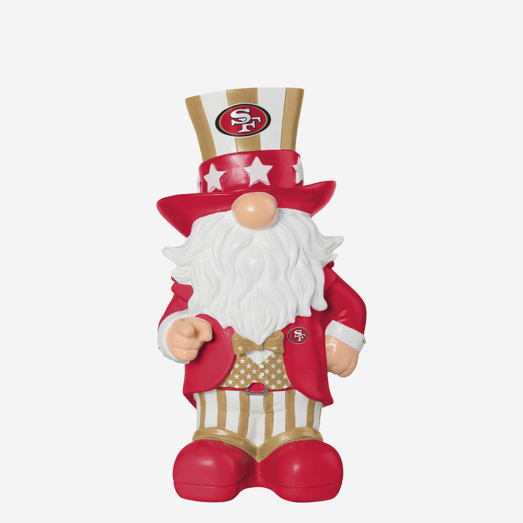 San Francisco 49ers Americana Gnome FOCO - FOCO.com
