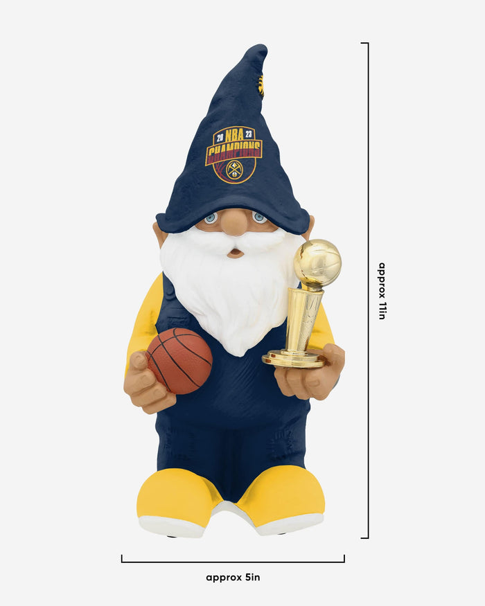 Denver Nuggets 2023 NBA Champions Gnome FOCO - FOCO.com