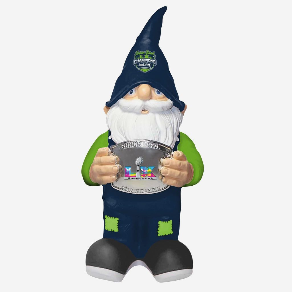 Seattle Seahawks Super Bowl LX Champions Gnome FOCO - FOCO.com