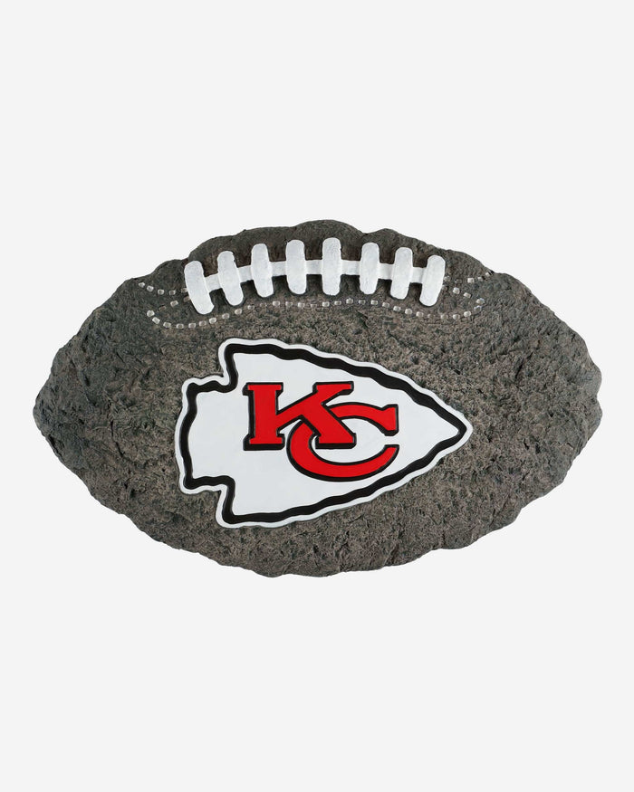 Kansas City Chiefs Ball Garden Stone FOCO - FOCO.com