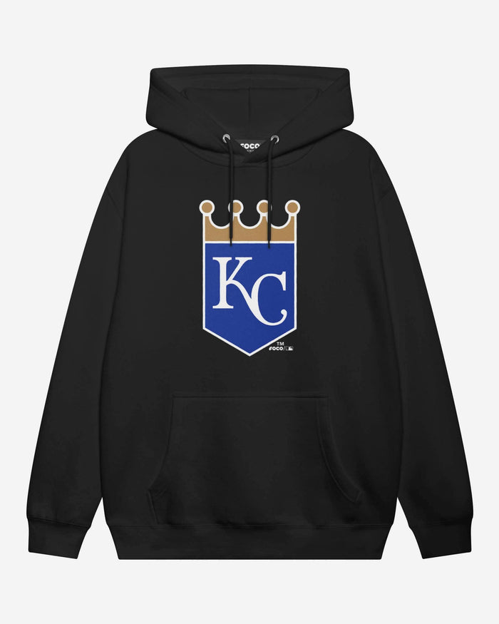 Kansas City Royals 2006 Alternate Logo Hoodie FOCO Black S - FOCO.com
