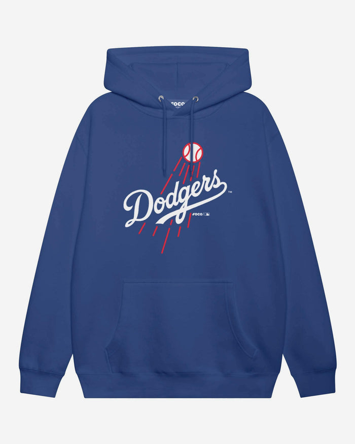 Los Angeles Dodgers Alternate Logo Hoodie FOCO True Royal S - FOCO.com
