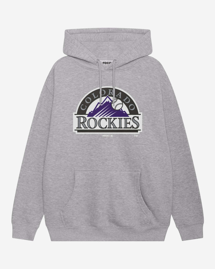 Colorado Rockies Alternate Logo Hoodie FOCO Athletic Heather S - FOCO.com