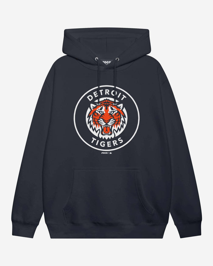 Detroit Tigers Alternate Logo Hoodie FOCO Navy S - FOCO.com