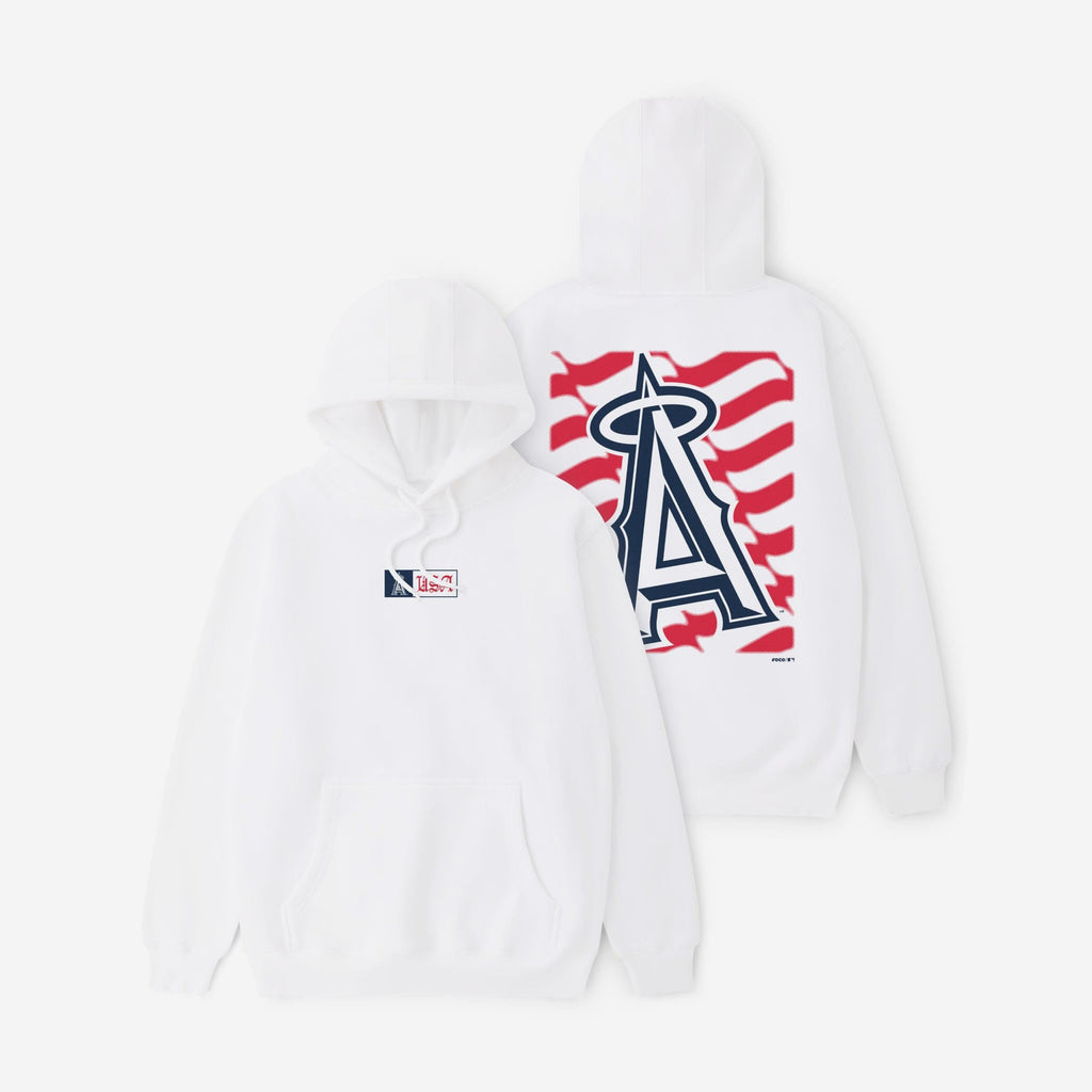 Los Angeles Angels American Heritage Hoodie FOCO S - FOCO.com