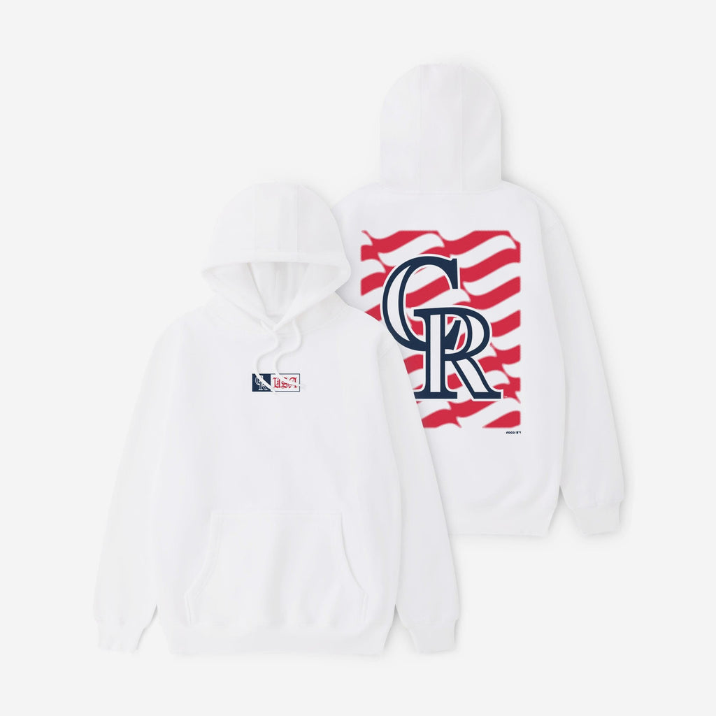Colorado Rockies American Heritage Hoodie FOCO S - FOCO.com