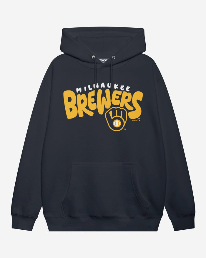 Milwaukee Brewers Bubble Hoodie FOCO S - FOCO.com